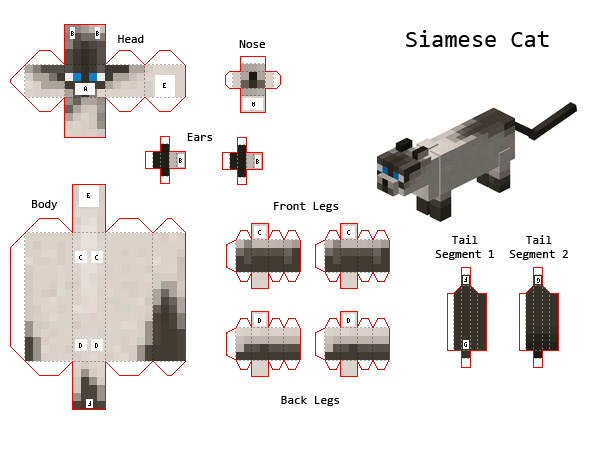 Minecraft Из Бумаги Инструкция