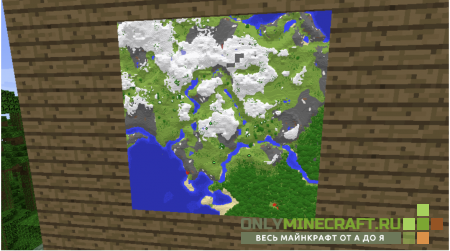 Как сделать карту в Minecraft
