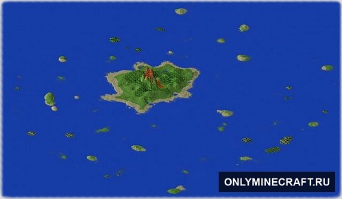The Volcanic island of Prilop (Р’С‹Р¶РёРІР°РЅРёРµ)