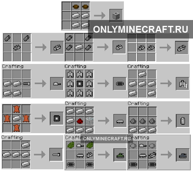 Рецепты крафта - как сделать в майнкрафт / Minecraft Inside